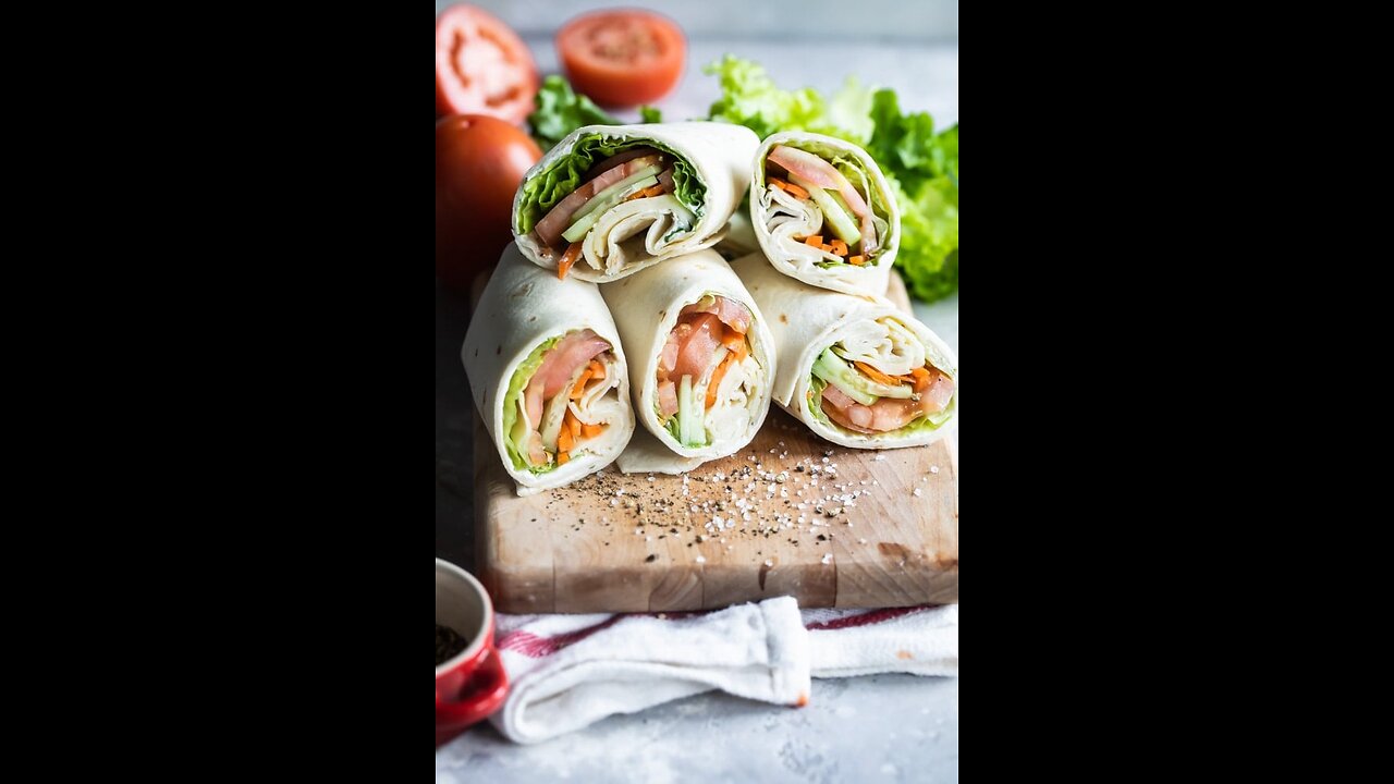 Veggie Wrap Appetizer