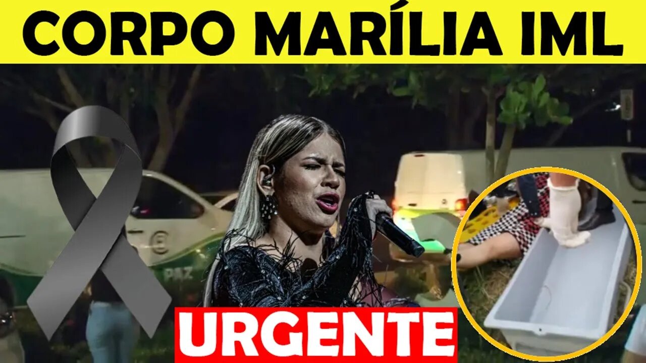 CORPO DA CANTORA MARÍLIA MENDONÇA É LIBERADO DO IML E ENCAMINHADO PARA FUNERÁRIA