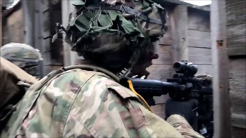 U.S. Paratroopers Conduct Company Live-Fire Exercise