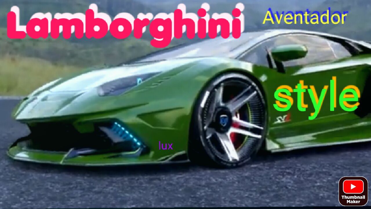 Lamborghini Aventador SUPER MEWAH BRO