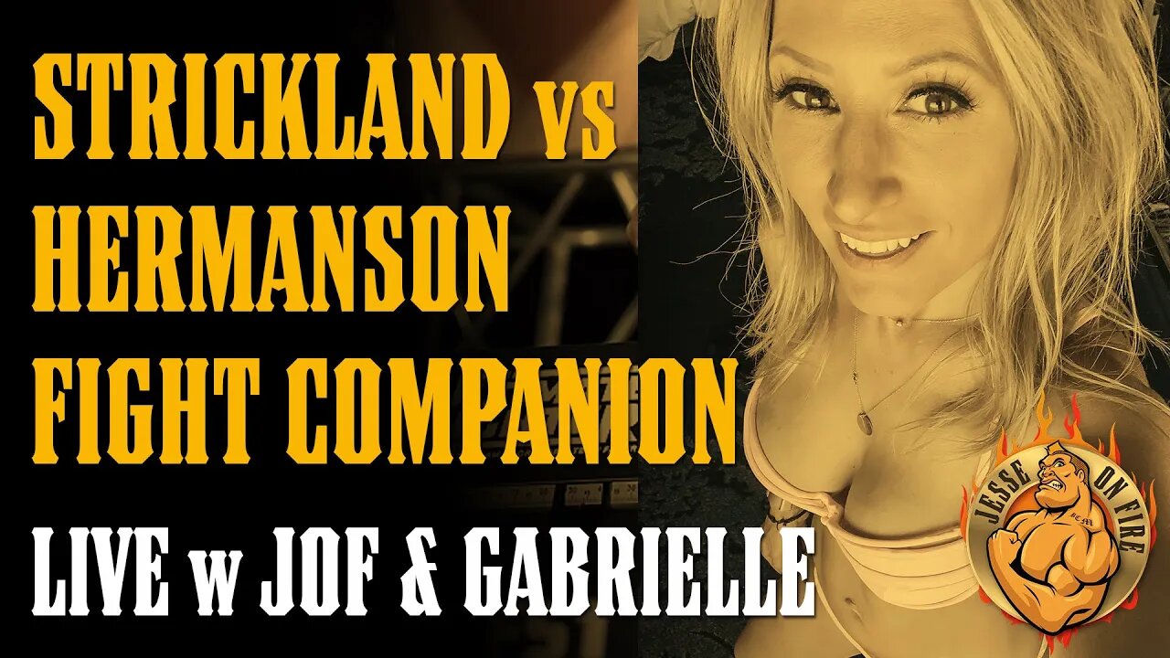 UFC Fight Night LIVE Fight Companion - Jesse & Gabi on FIRE!!!