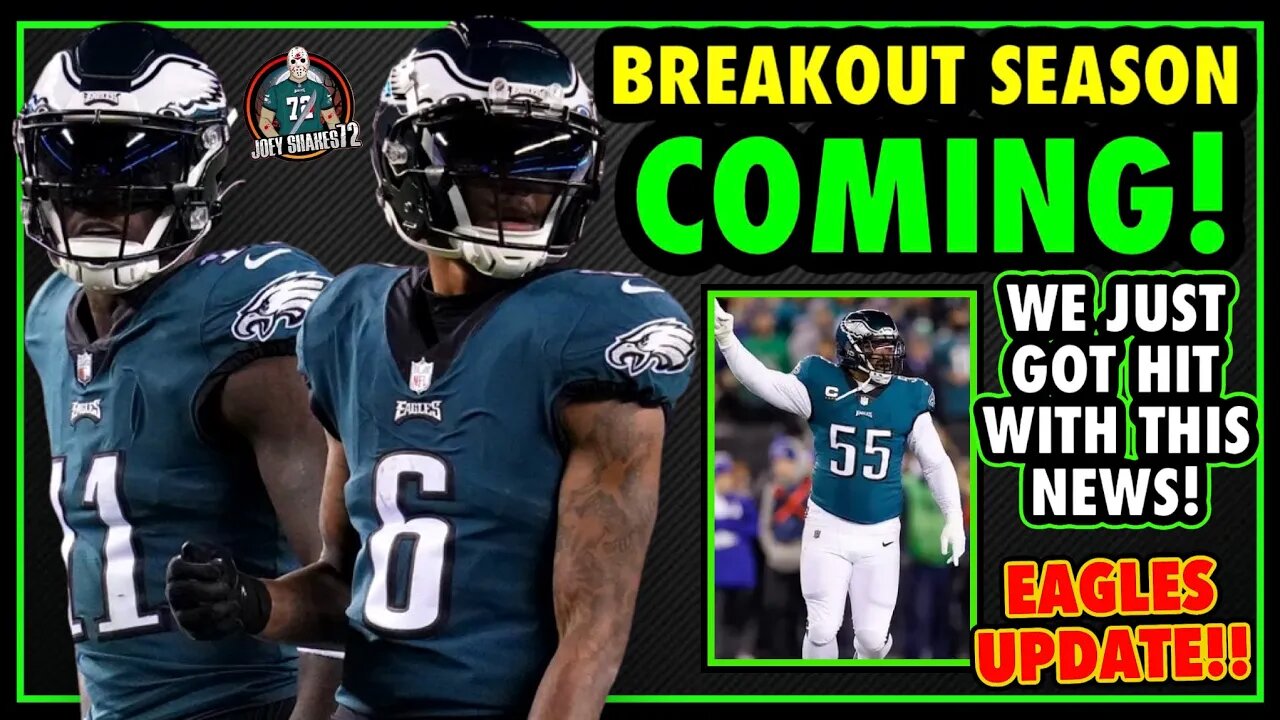 BREAK OUT SEASON COMING FOR "THIS" EAGLES PLAYER! BRANDON GRAHAM READY FOR 2 MORE YEARS! UPDATE!