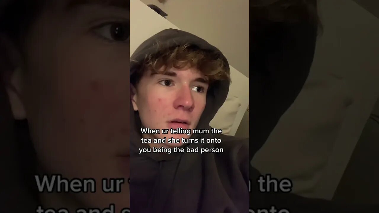 When Ur Telling Mum The Tea And She Turns It Onto Video By Notjacktbh #Shorts