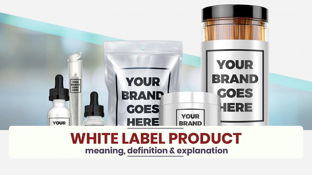 What is WHITE LABEL PRODUCT?