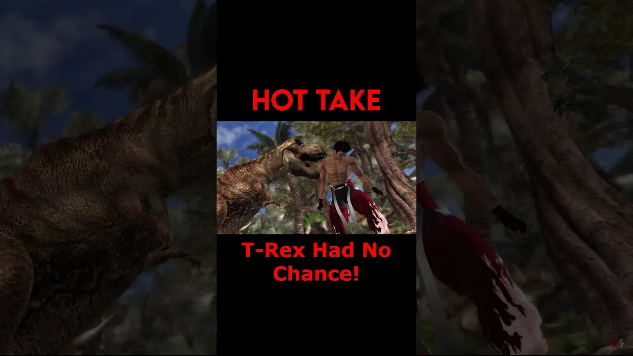 Dead or Alive 4: Hot Take - T-Rex Had No Chance! #Shorts