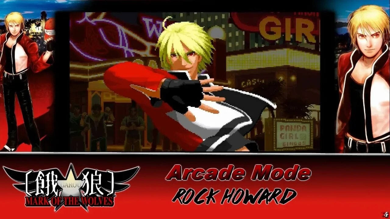 Garou: Mark of The Wolves - Arcade Mode (Rock Howard)