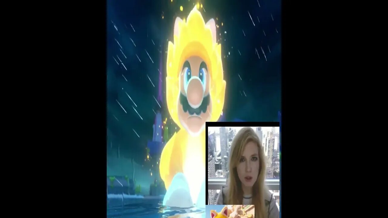 Feminist complains about Mario's cat suit