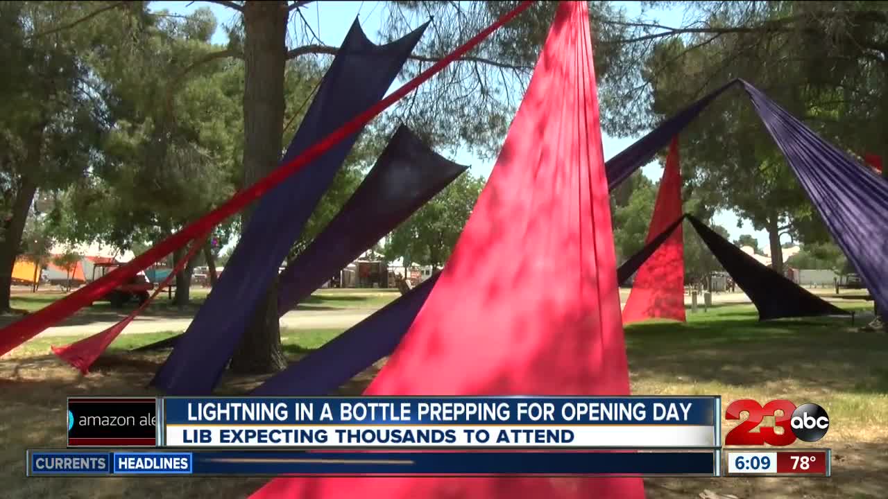 Lightning in a Bottle Prepping for opening day