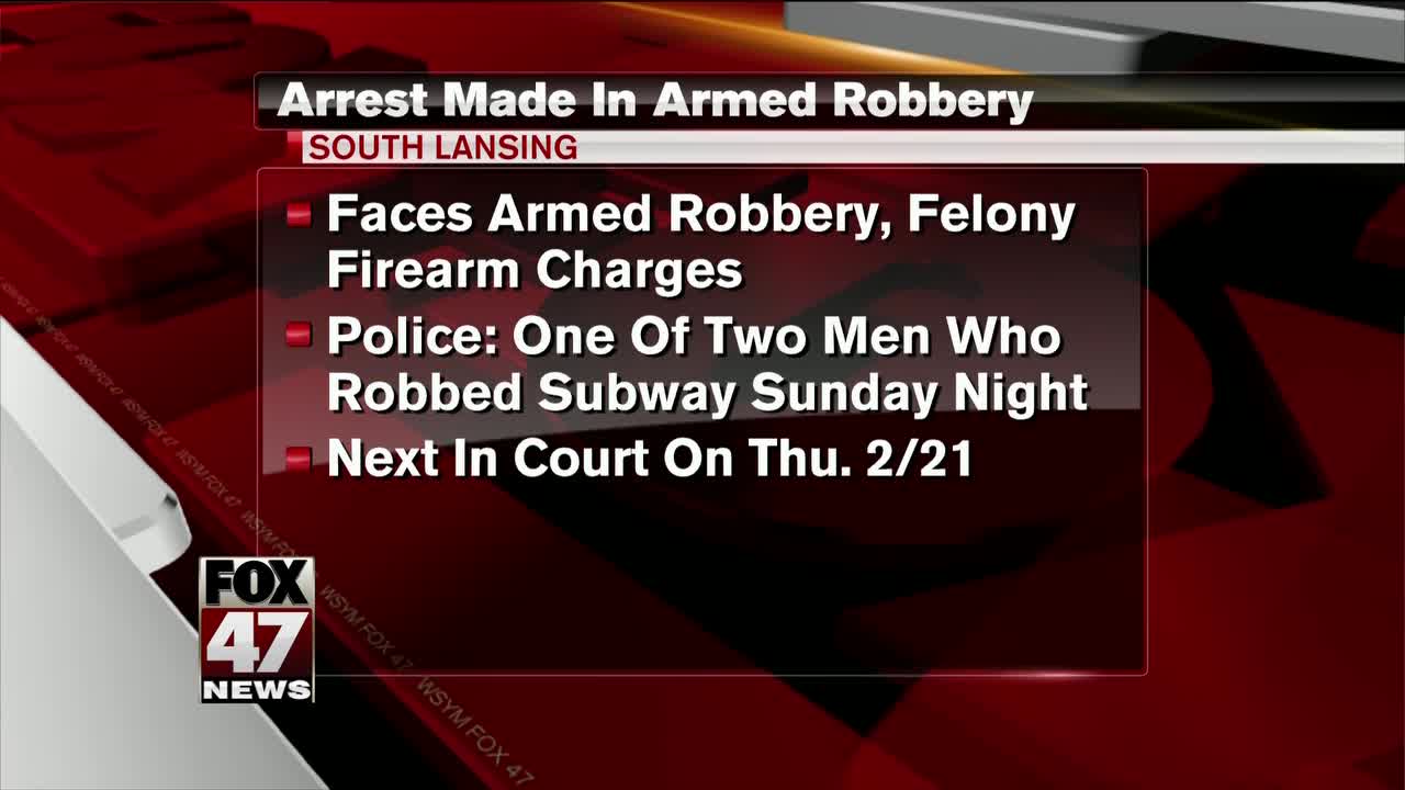 UPDATE: One suspect arrested in Subway robbery