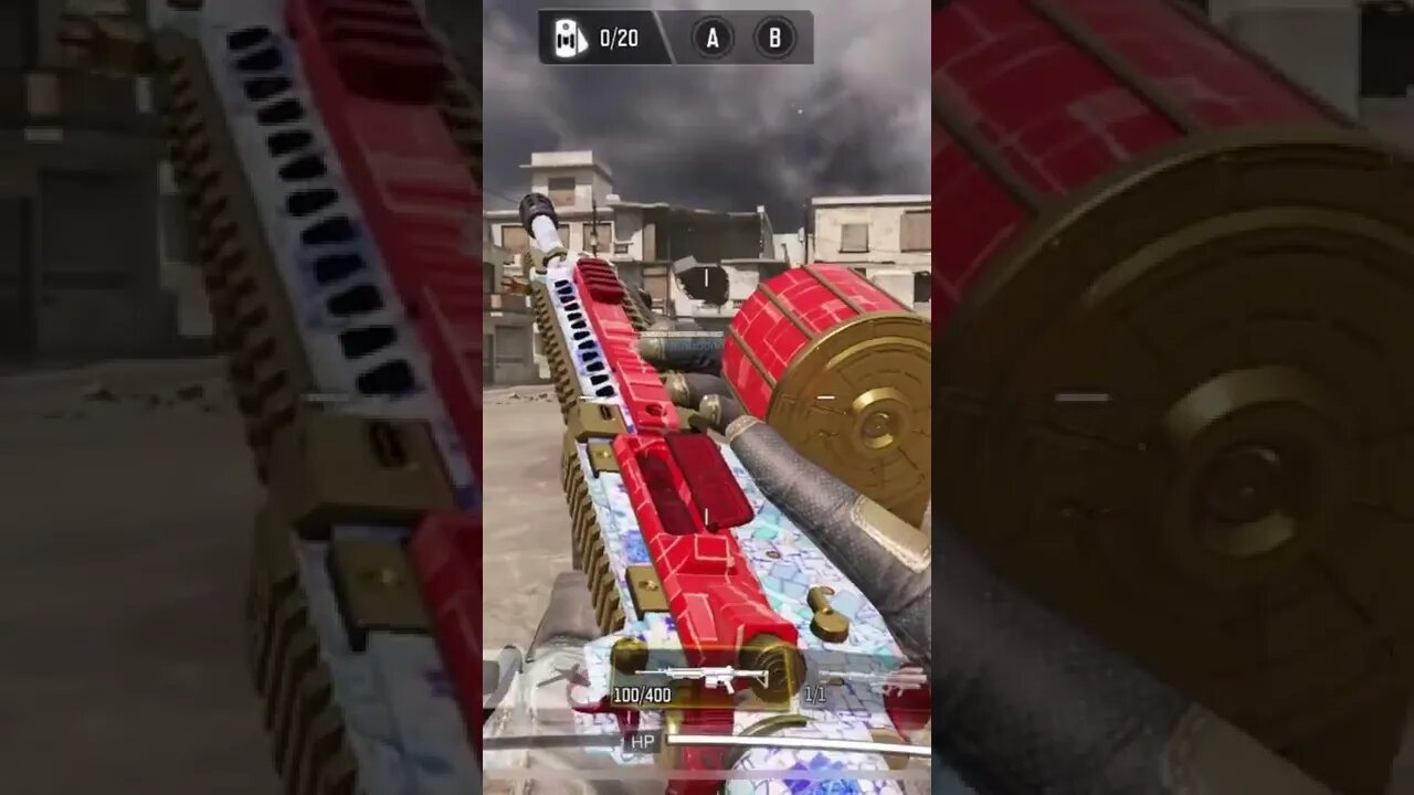 Call of Duty Mobile - M4LMG Mosaic Gameplay (Back In Action Day 2 Camo Reward)