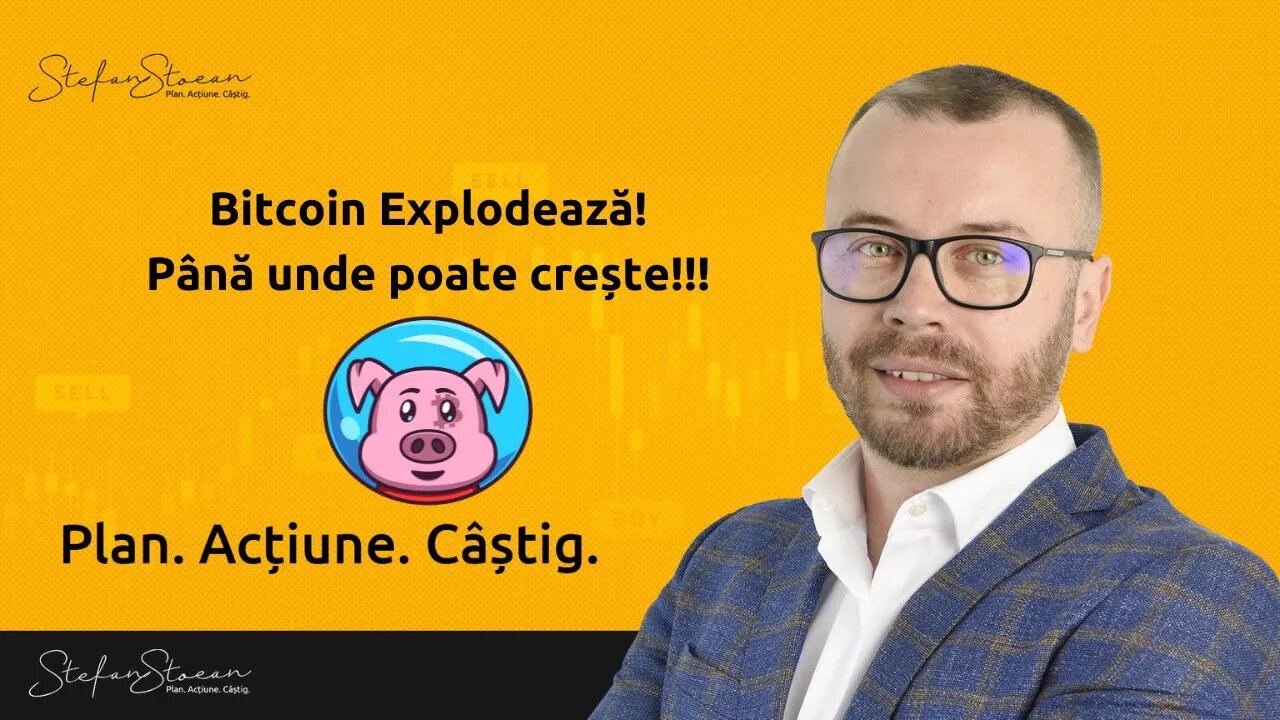 Bitcoin Explodează! Care sunt motivele miscarii, până unde poate crește!