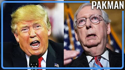 Trump OUT OF HIS MIND Triggered by Mitch McConnell "Violent Insurrection" Video