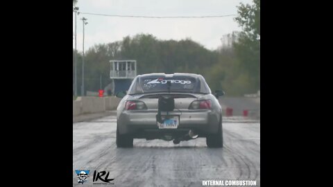 Turbocharged S2000 at Drag Strip