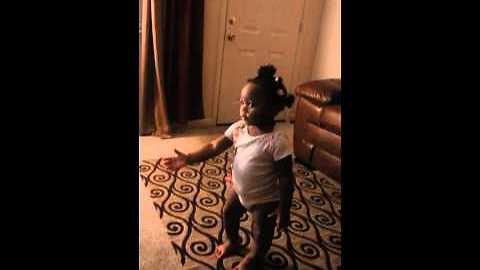 TOO FUNNY!!! One year old baby arguing