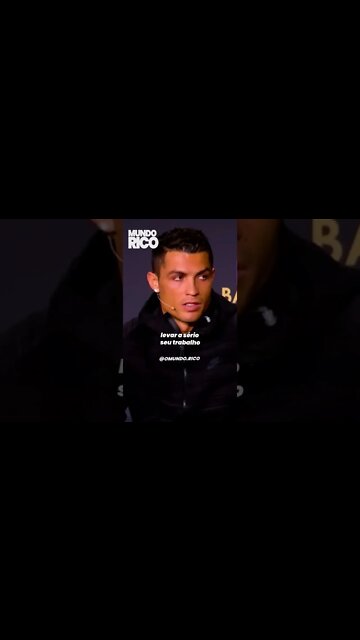 O talento sem trabalho não é nada | Cristiano Ronaldo | #shorts Vídeo motivacional para status
