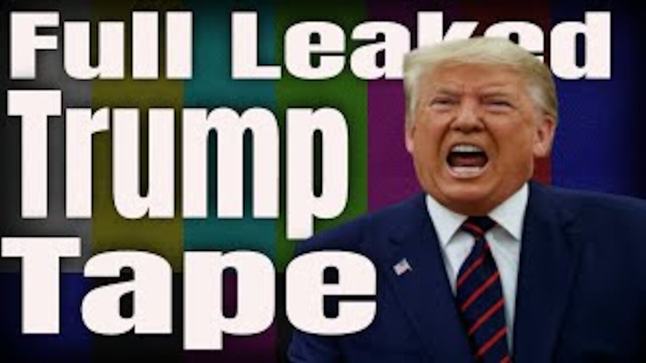 Full Leaked Trump Tape | Trump Leaked Phone Call | Live Streamer Politics | YouTuber Live