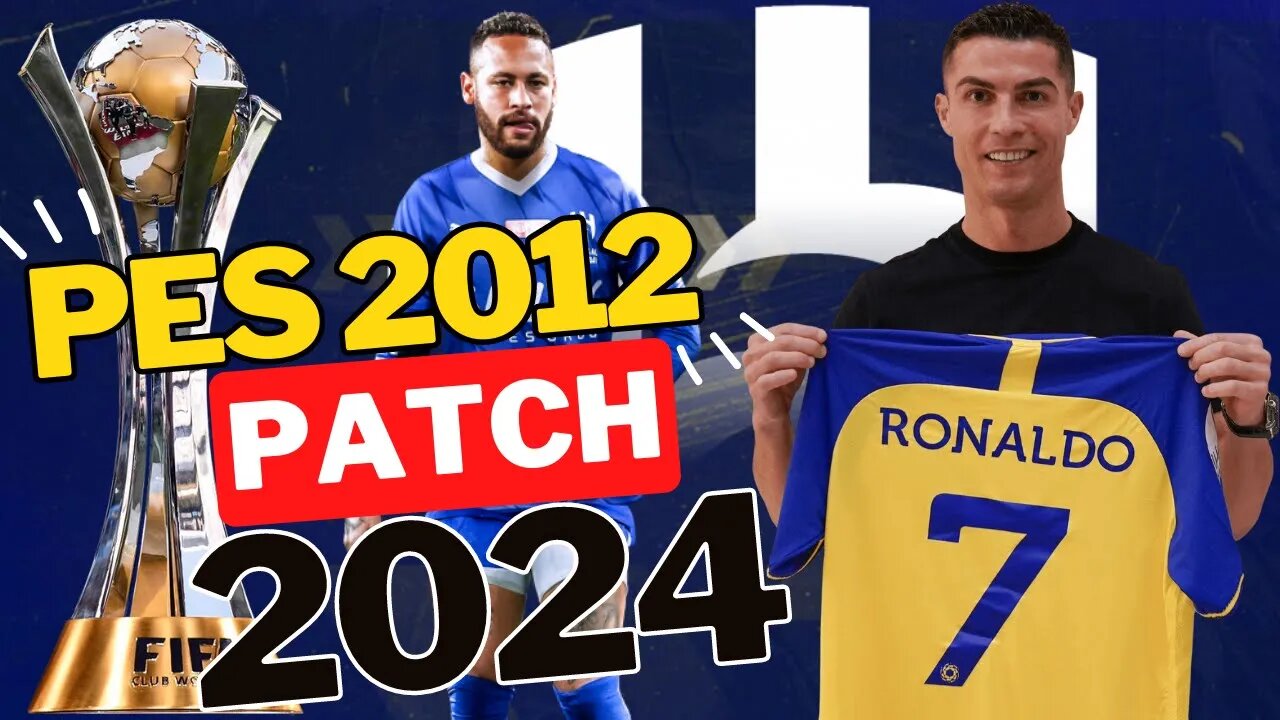 🔴 PES 2012 PATCH 2024 COM MUNDIAL DE CLUBES NA MASTER LIGA & RUMO AO ESTRELADO PC & NOTEBOOK