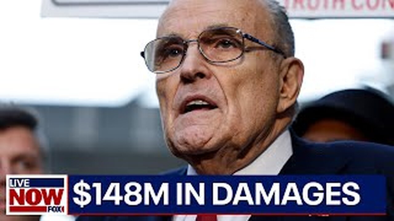 Rudy Giuliani defamation case: Giuliani must pay $148 million to GA poll workers | LiveNOW from FOX