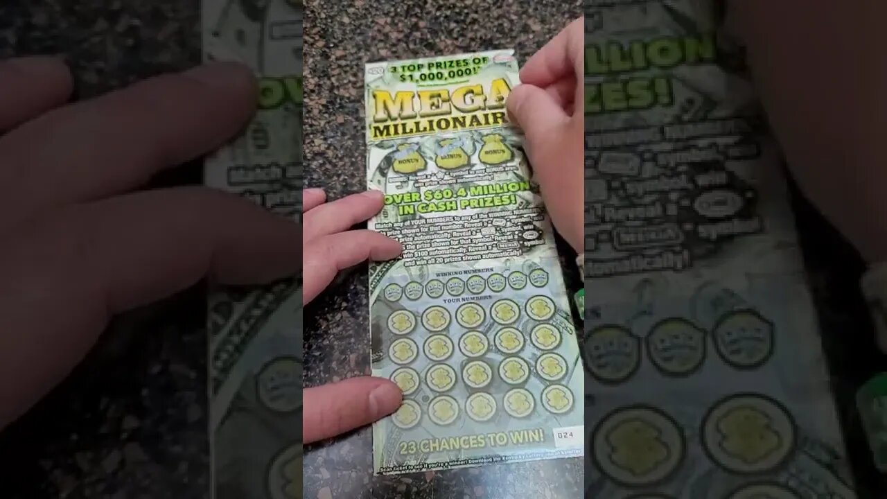 NEW $20 Lottery Ticket Mega Millionaire Scratch Offs!