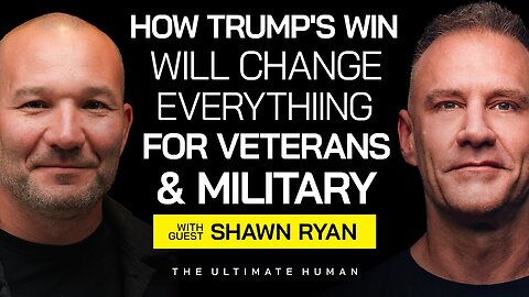 Shawn Ryan: Beating Addiction, Military Industrial Complex, Trump Presidency | Ultimate Human Ep 113