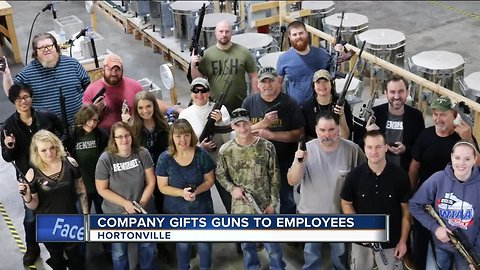 Wisconsin business gives employees handguns as Christmas gifts