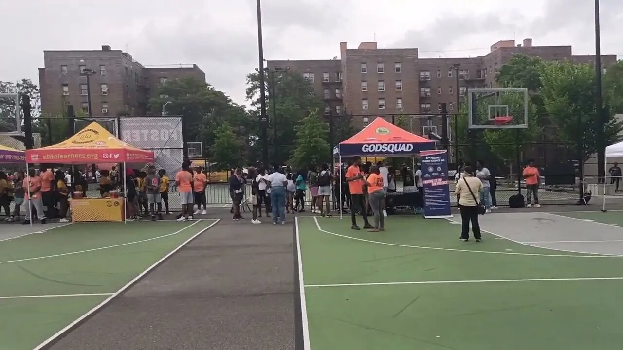 The Anti-Gun Violence Youth Rally Safe Summer and Safe Street 2023 Nostrand Playground 7/7/23