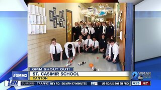 Good morning from St. Casimir School!