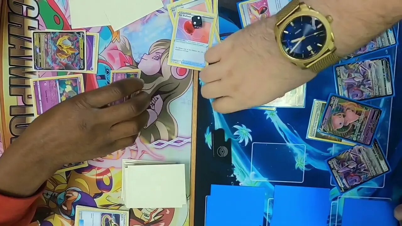 Giratina VStar/Leafeon VStar vs Mew VMAX at @TheLocalGameStore | Pokemon TCG