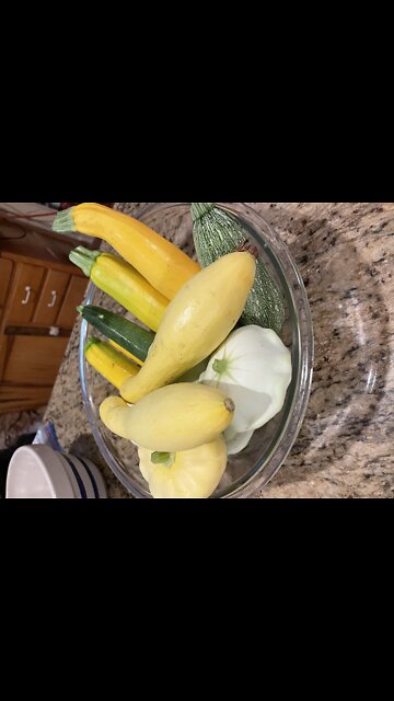 Grow squash vertically