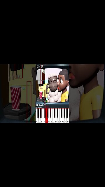 What the (@GH.S) AMANDA THE ADVENTURER ANIMATION - Octave Piano Tutorial