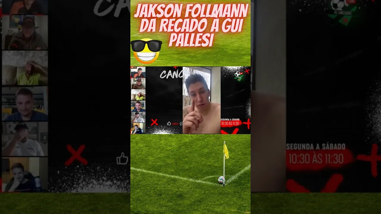 Jakson Follmann da recado à Gui Pallesi #shorts #short #shortsfeed #subscribe #resenhaesportiva