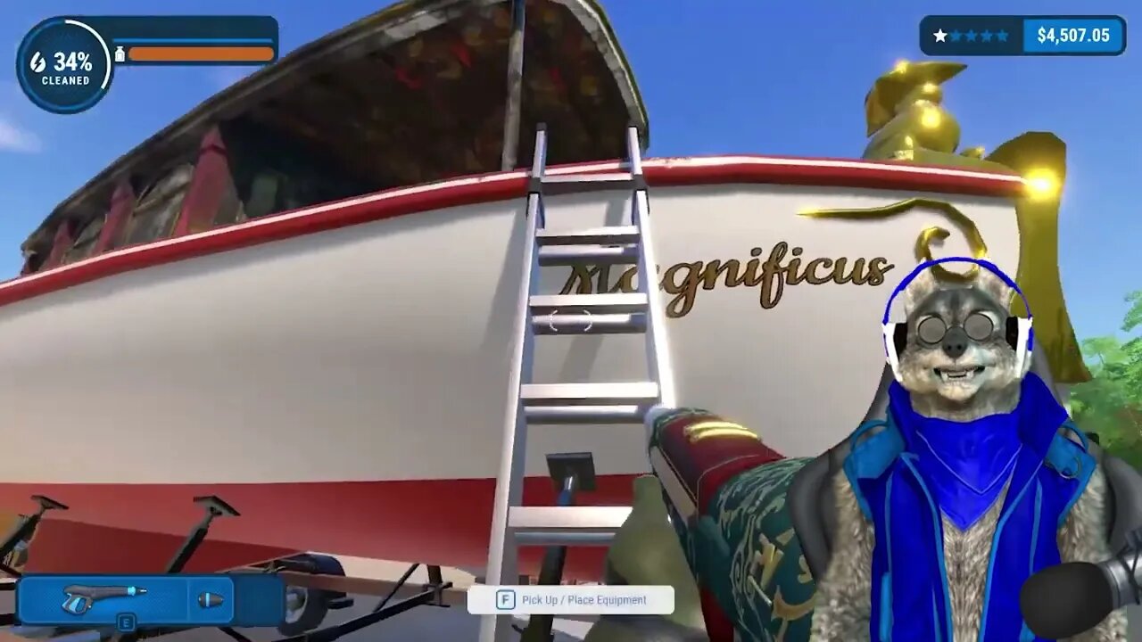 Spring Cleaning my Boat - Powerwash Simulator
