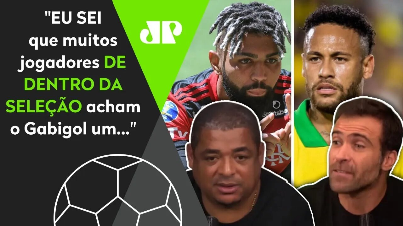 "SABE o que os jogadores da Seleção ACHAM do Gabigol?" OLHA o que Vampeta e Asmar REVELARAM!