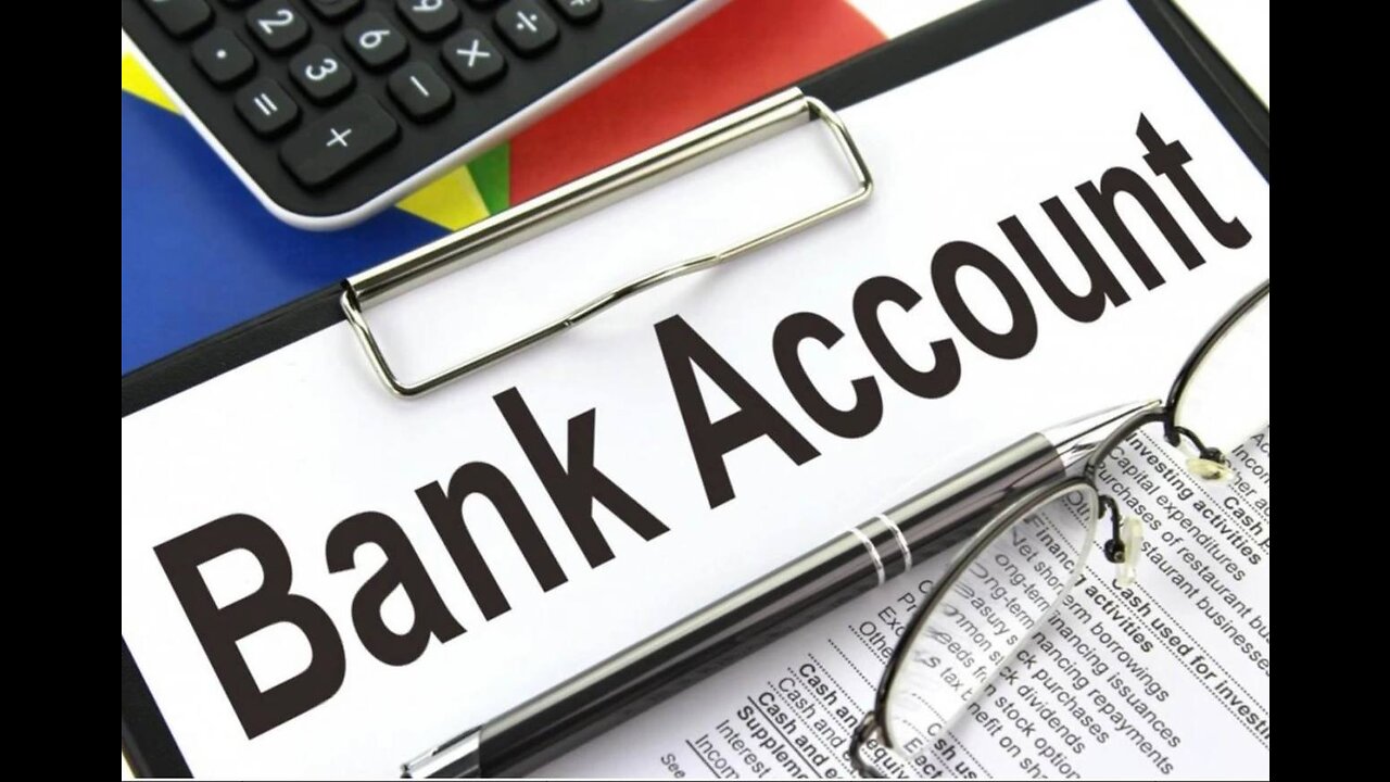 FROM TODAY - Your bank account could be closed on you without notice.