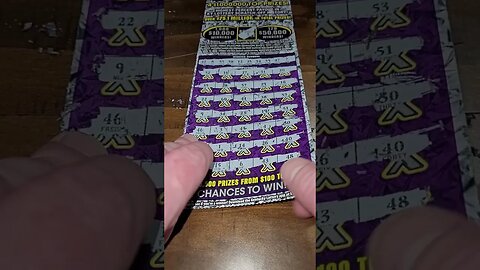 $50 Scratch off Lottery Ticket TEST - 500X Kentucky Lottery