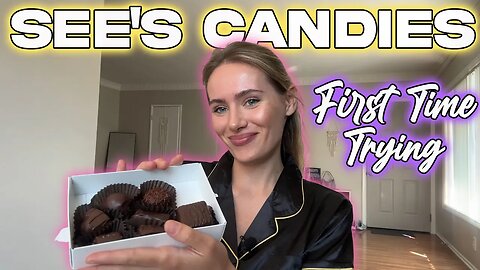 Russian Girl Tries More See's Candies For The First Time!