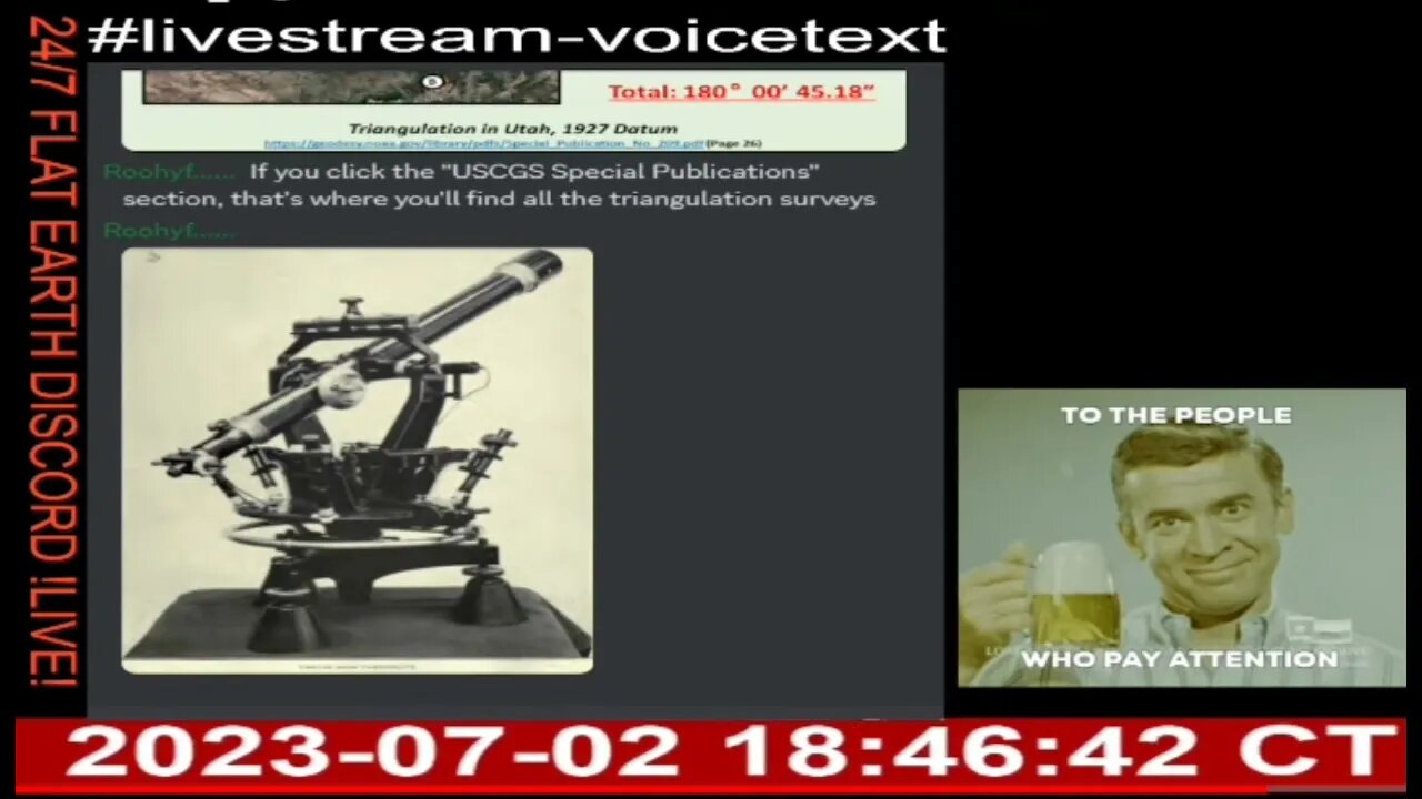24/7 Flat Earth Discord Channel - Roohif Part 6