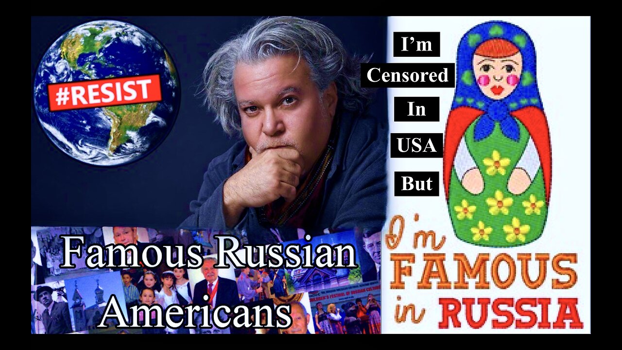 Censored Artist In USA Is Super Famous In Russia Veteran American Refugee Drops Truth Bombs Over USA