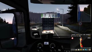 Eurotrucksimulator 2. Mit dem LKW durch Europa mit guter Musik.