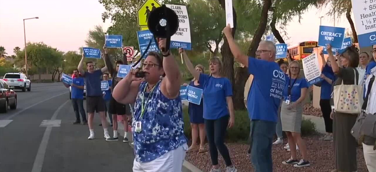 Nevada governor could be heard from soon for teacher salary contracts, CCEA official says