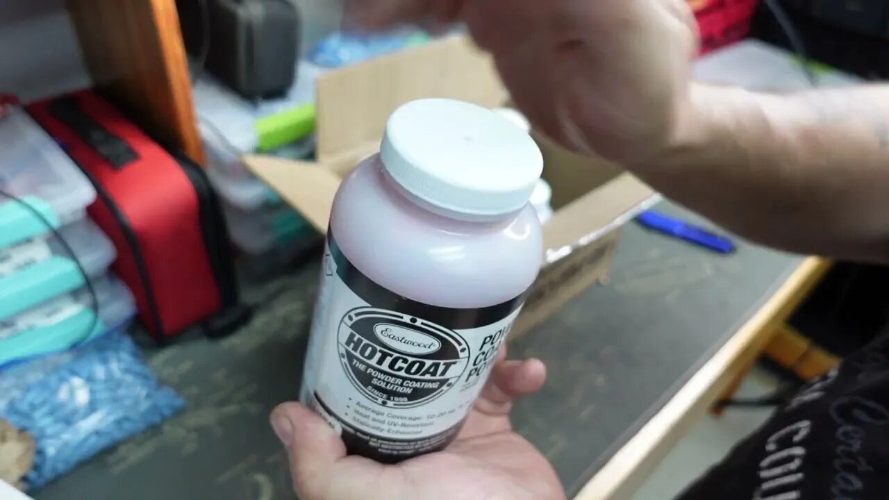 Unboxing from Eastwood powder coatings