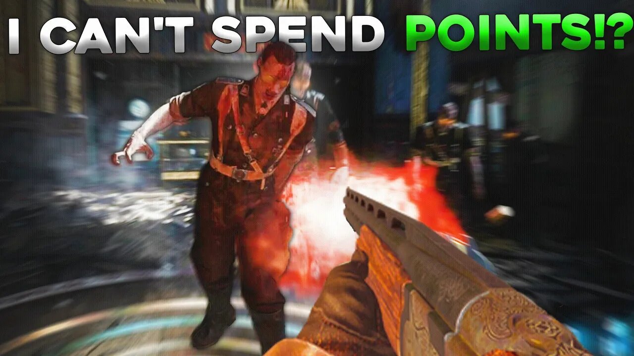 Black Ops Zombies But I Can't SPEND POINTS!?