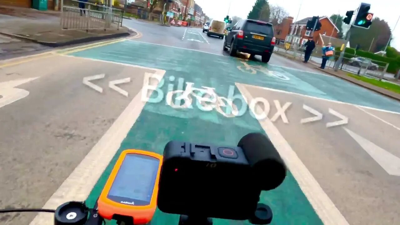 New bike lanes system in hull (part of ).