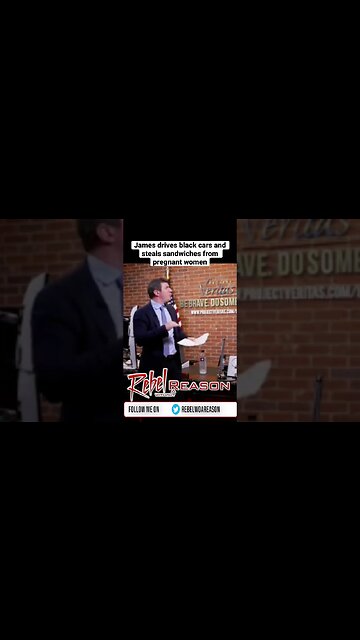 James drives black cars and steals sandwiches from pregnant women.