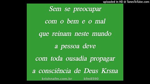 Sem se preocupar com o bem e o mal que reinam neste mundo material a pessoa deve com... kfm8590