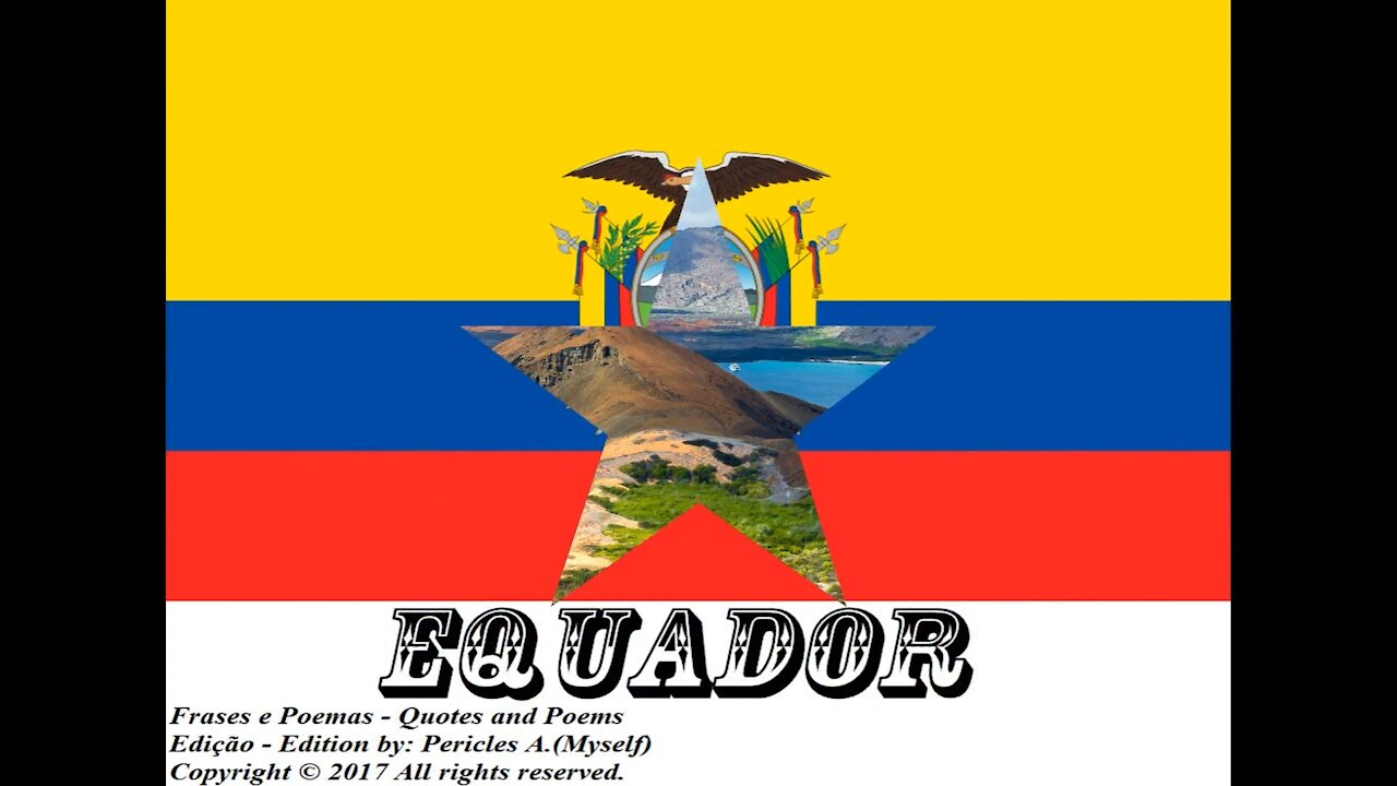 Bandeiras e fotos dos países do mundo: Equador [Frases e Poemas]