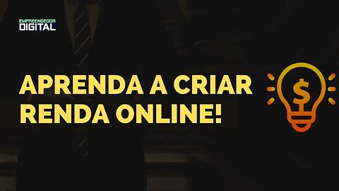 COMO CRIAR SUA RENDA ONLINE DO ZERO (MESMO SEM APARECER)