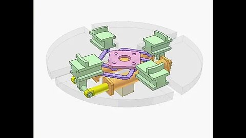 2525 Four jaw self centering chuck 1
