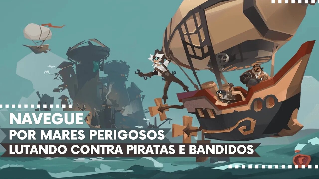 Pirates Outlaws - Navegue por Mares Perigosos Guiando Heróis na Luta Contra Piratas e Bandidos