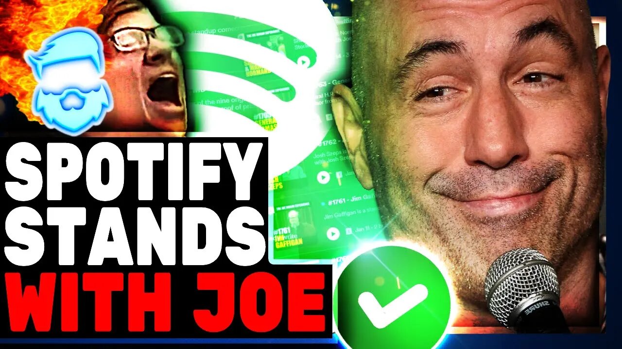 Spotify Just BACKED Joe Rogan Against "Doctors" Demanding Censorship & Very Interesting Info Drops!